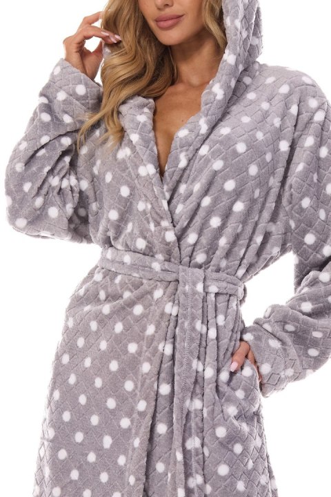 L&L Szlafrok 2406 LONG DOTS