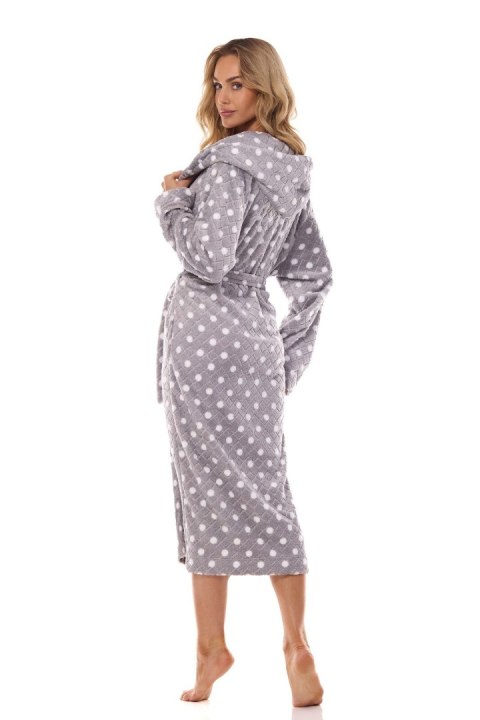 L&L Szlafrok 2406 LONG DOTS