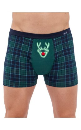 Cornette Bokserki ŚWIATECZNE 007/75 RED NOSE