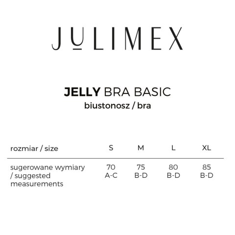Julimex Biustonosz JELLY BRA BASIC