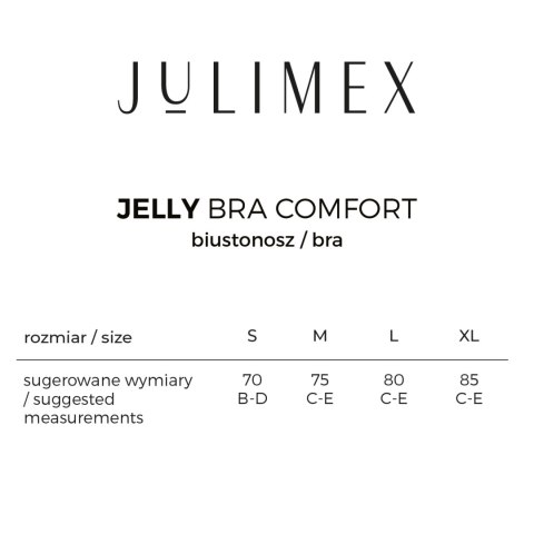 Julimex Biustonosz JELLY BRA COMFORT