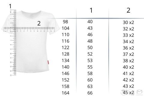 MARCINKOWSKI Podkoszulek T-SHIRT DZIEWCZĘCY